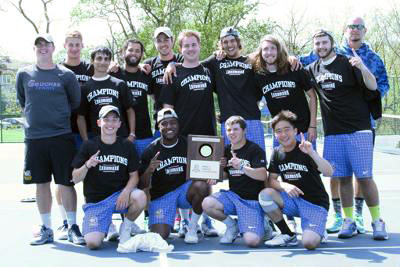 Goucher College Men's Tennis Champions 2016