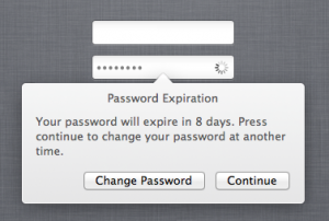 how to change password on macbook pro