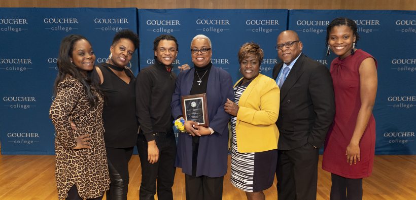 La Jerne Terry Cornish with family and friends