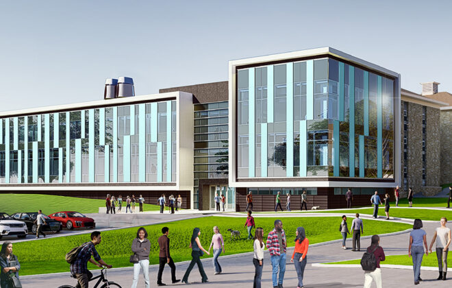 Artist rendering of Science Building