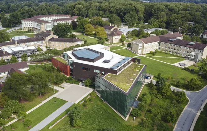 Campus aerial view